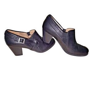 Easy Spirit Velocity Comfort Booties Jensen Black Women’s 8.5